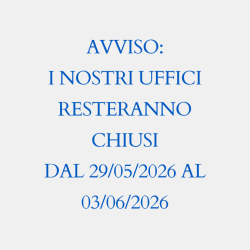 avviso chiusura ufficio 14102021